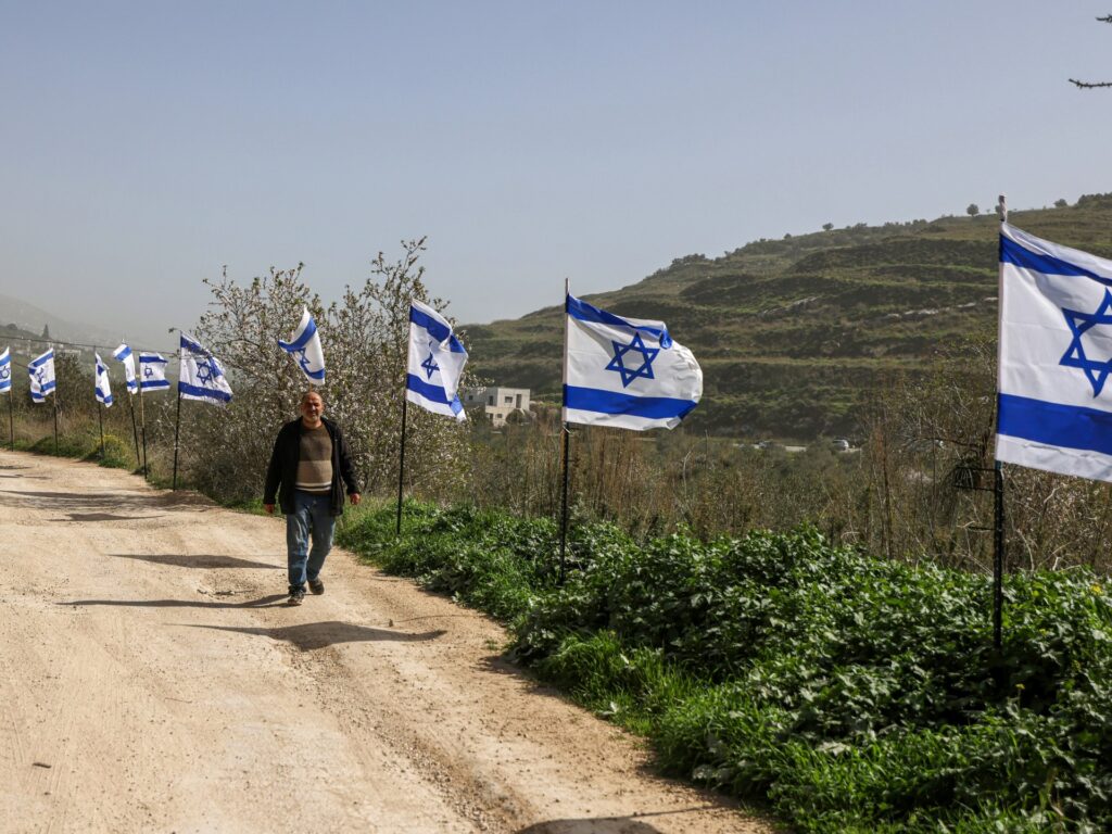 Israeli flags become the latest weapon of settlers in West Bank domination | Human Rights