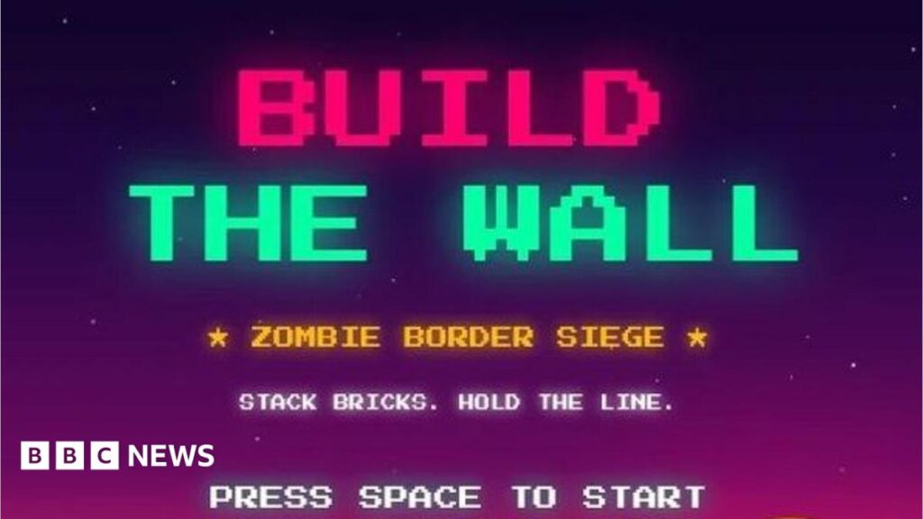 White House pulls Tetris-style ‘Build The Wall’ game after copyright concern