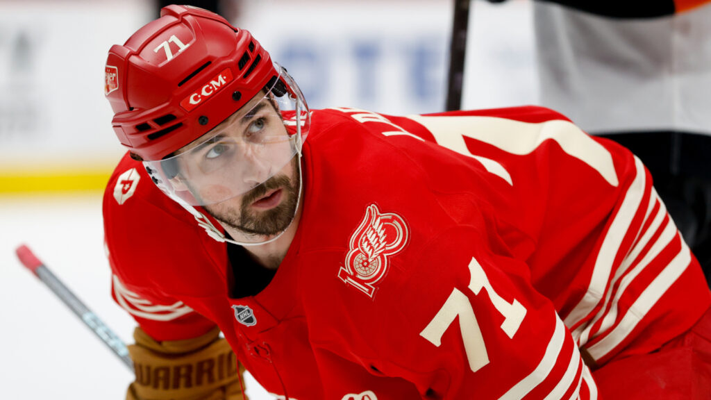 Dylan Larkin breaks silence after trade request, but says little