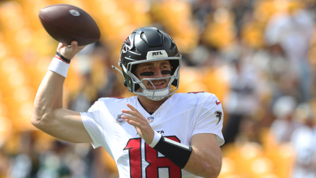 Falcons bench struggling Rush for undrafted rookie Strand vs. Panthers