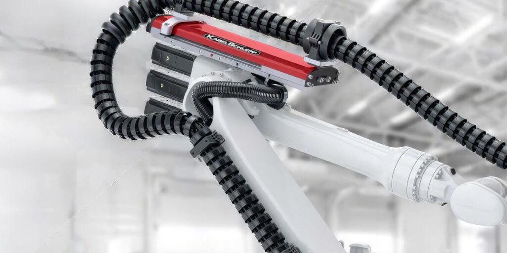 Protecting Dynamic Industrial Robot Cable Carriers