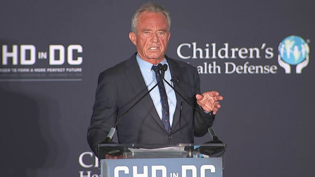 RFK Jr. tells vaccine-skeptic group Children’s Health Defense they have a ‘friend’ in the White House