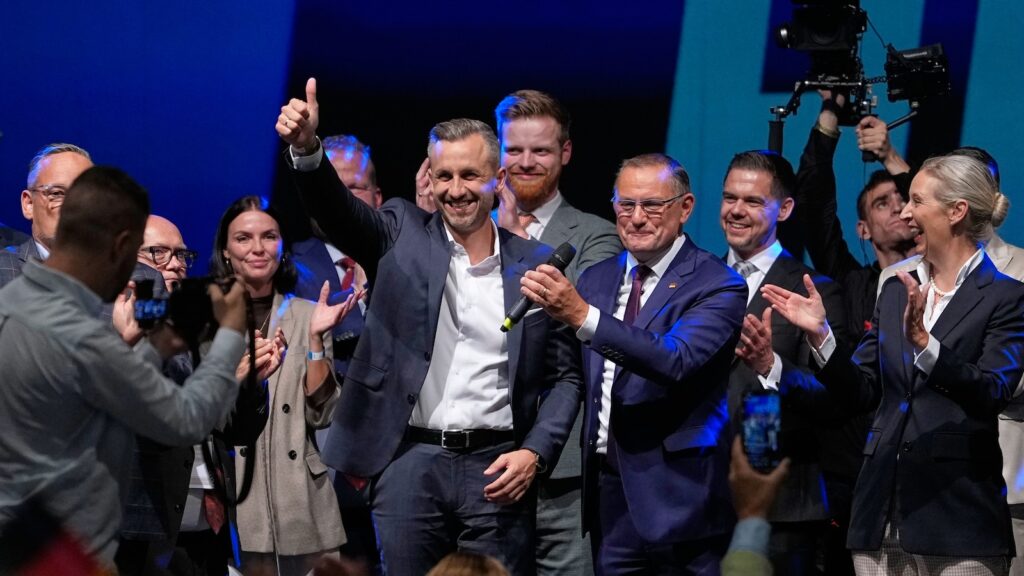 German far-right party set for regional election win but uncertain of governing