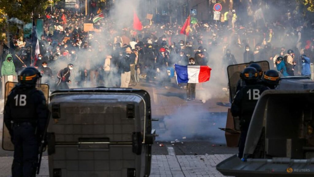 Police made 1,314 arrests in France’s protests