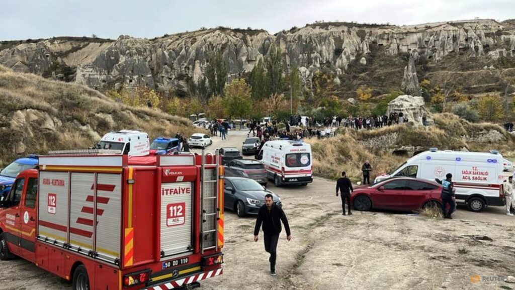 Two dead in rock spire collapse at tourist site in Turkey’s Cappadocia