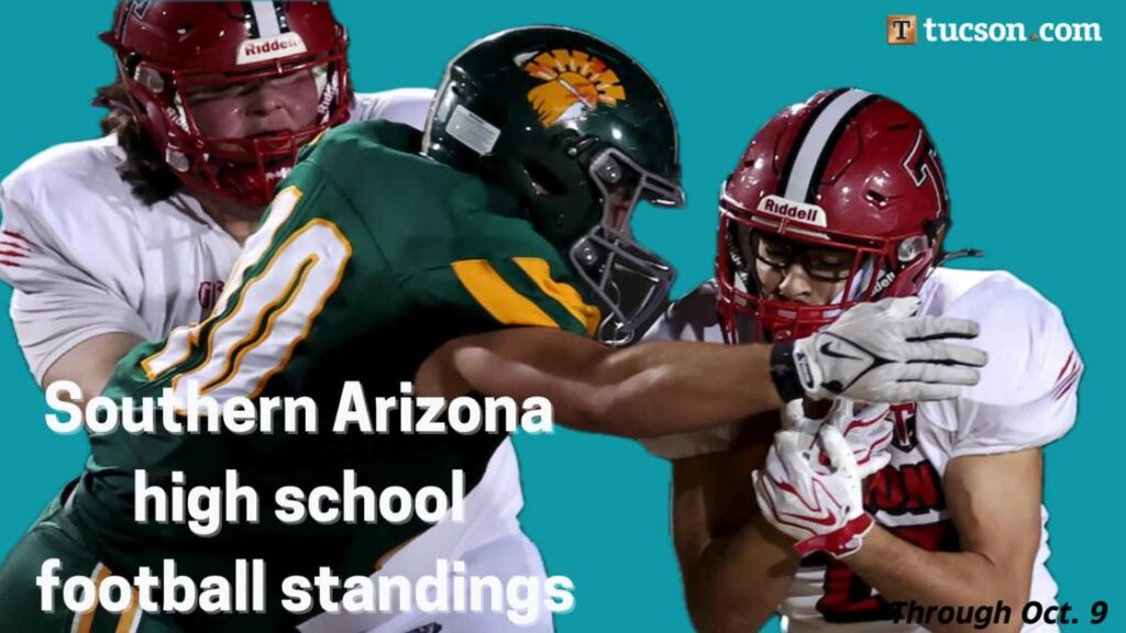 Southern Arizona High School Football Standings Heat Up Through Oct. 9