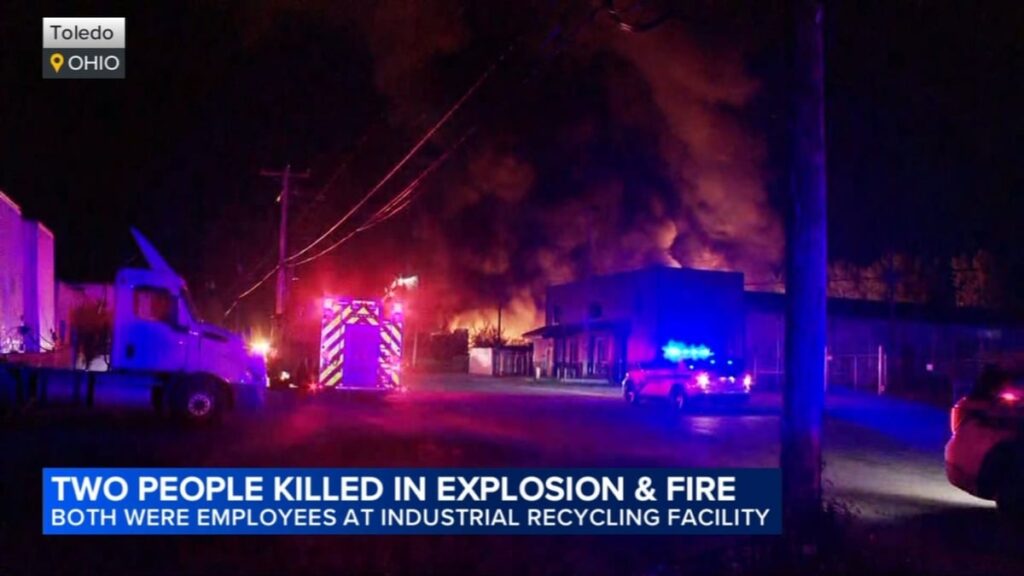 Explosions Rock Brent Industries Plant in Toledo, 2 Missing
