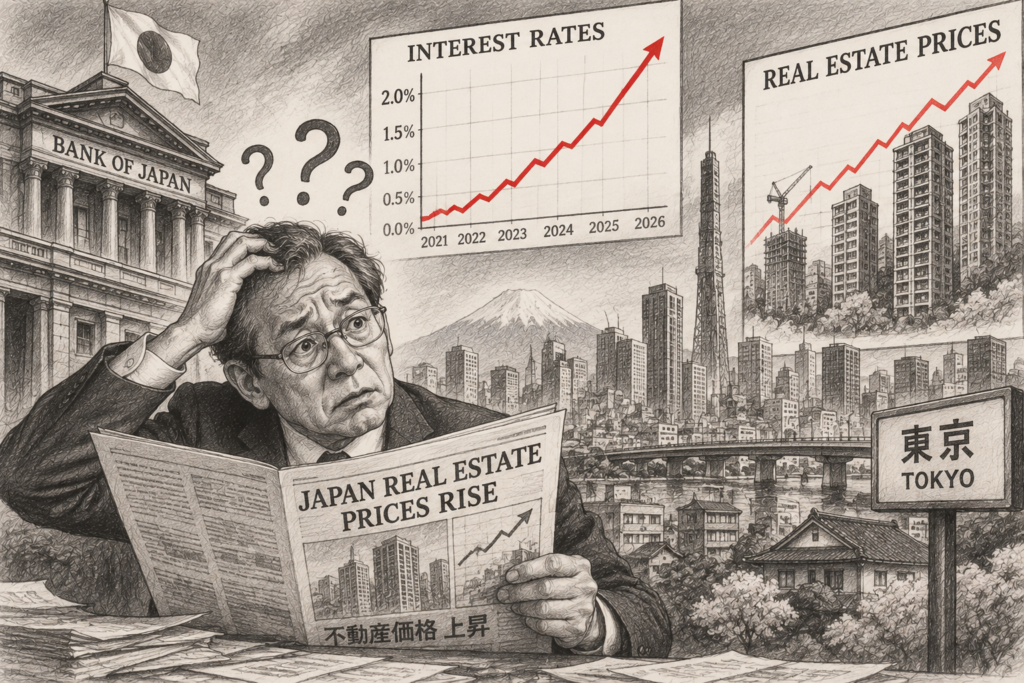 Japan Rates Rise To 31-Year High