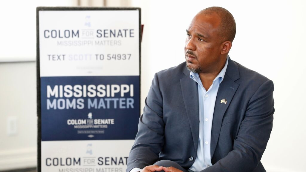 Democrats aim for deep-red Mississippi Senate seat as Scott Colom argues he can unseat Republican incumbent