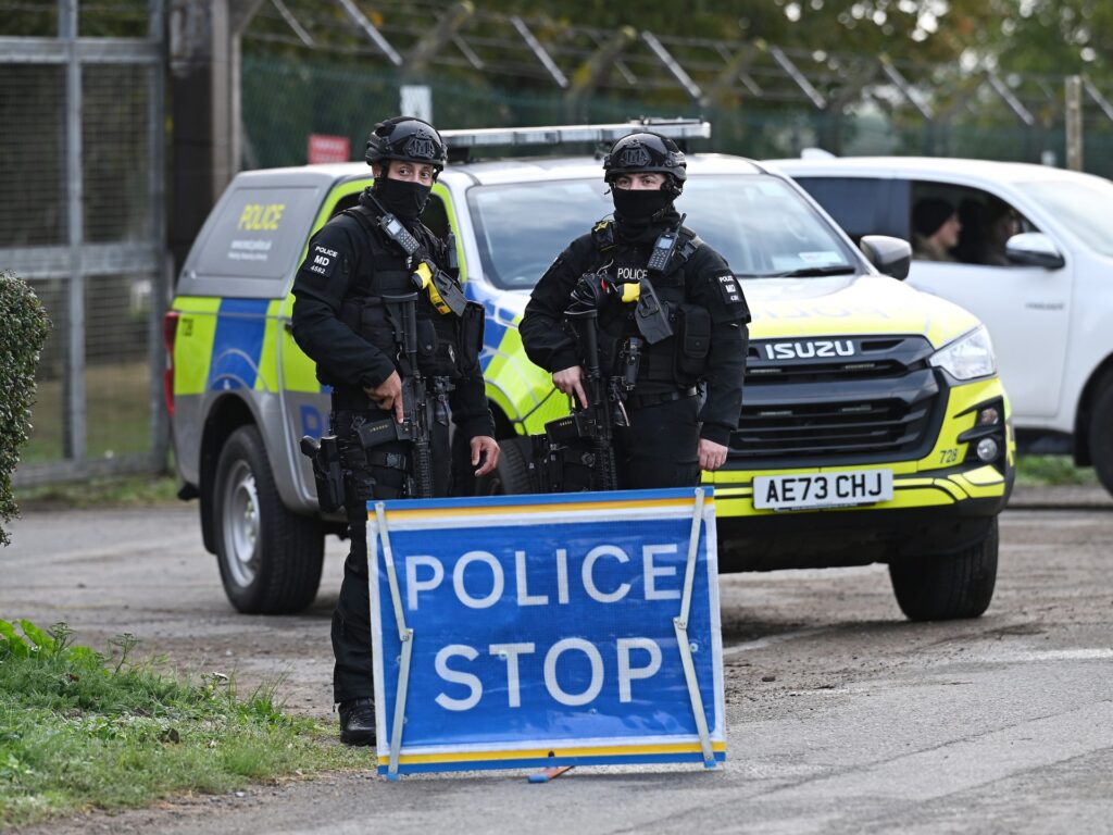 UK police arrest British national linked to airbase incident | Donald Trump News