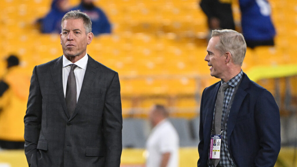 Tension between Troy Aikman, Joe Buck building amid contract talks